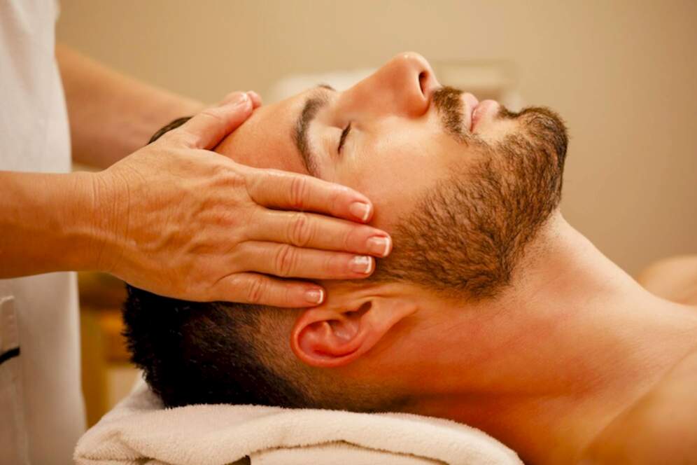 Head Massage - Adonis Men’s Grooming Salon closeup-man-getting-head-massage-relaxing-with-eyes-closed-spa_637285-1721
