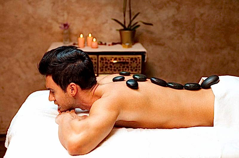 Body Massage - Adonis Men’s Grooming Salon Hot Stone Massage