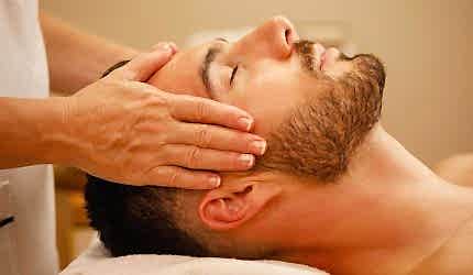 Sports Massage - Adonis Men’s Grooming Salon Head Massage
